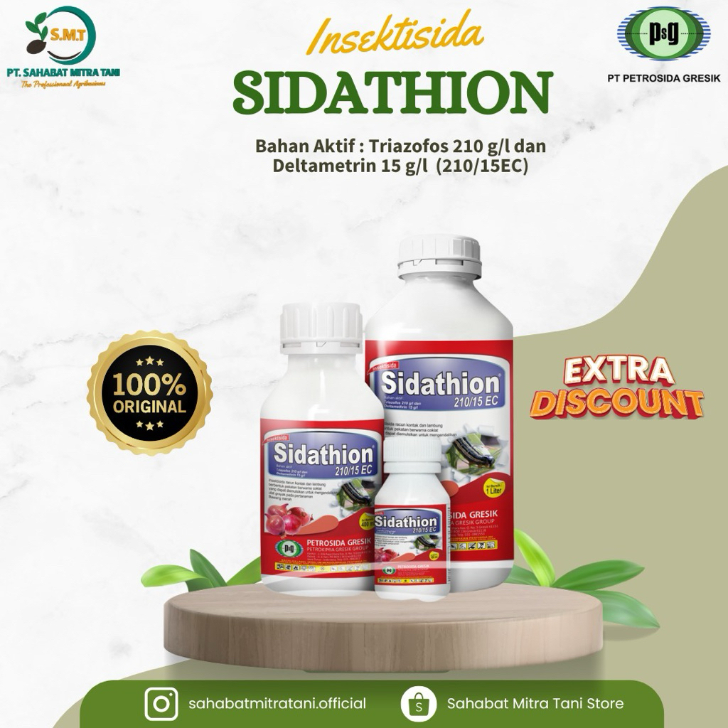 SIDATHION 210 / 15 EC || Insektisida || Kemasan 400 ML