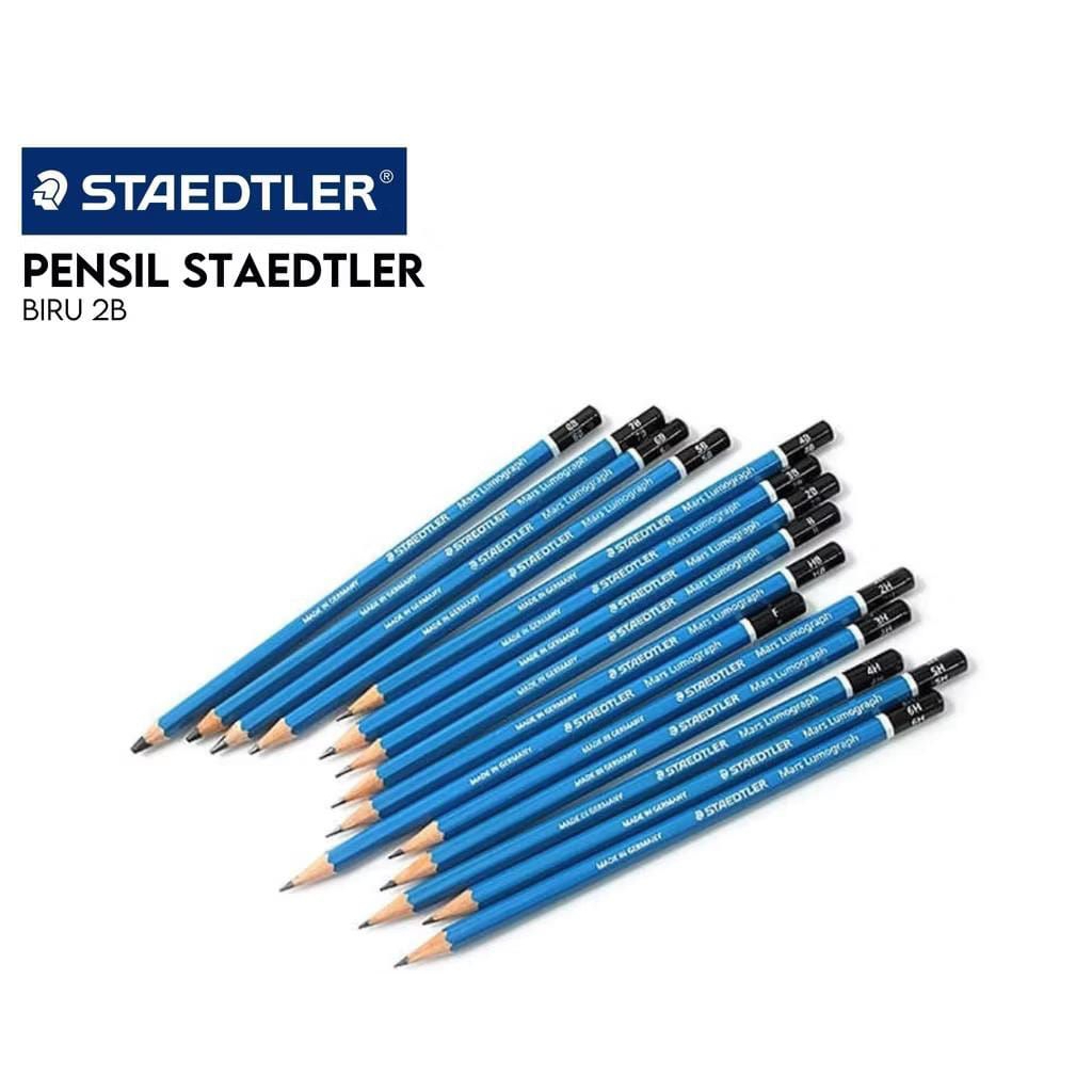 

PENSIL STAEDLER BIRU 2B
