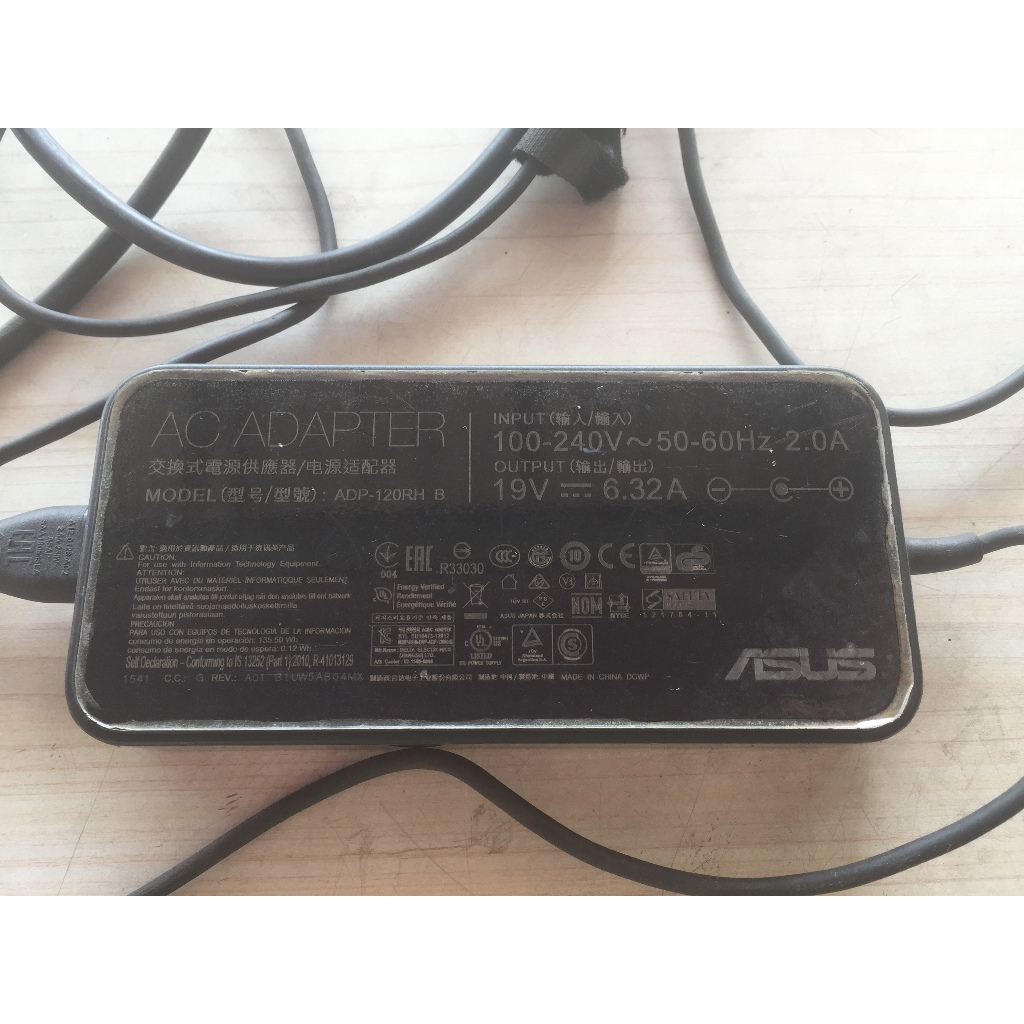 Adaptor Charger Casan ORIGINAL Asus ROG / Charger Asus TUF Gaming 19V-6.32A 120W