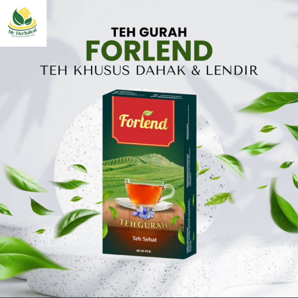 

Teh Gurah FORLEND- Bantu Atasi Batuk Berdahak, Asma, Sinusitis, Hidung Tersumbat- BPOM Halal
