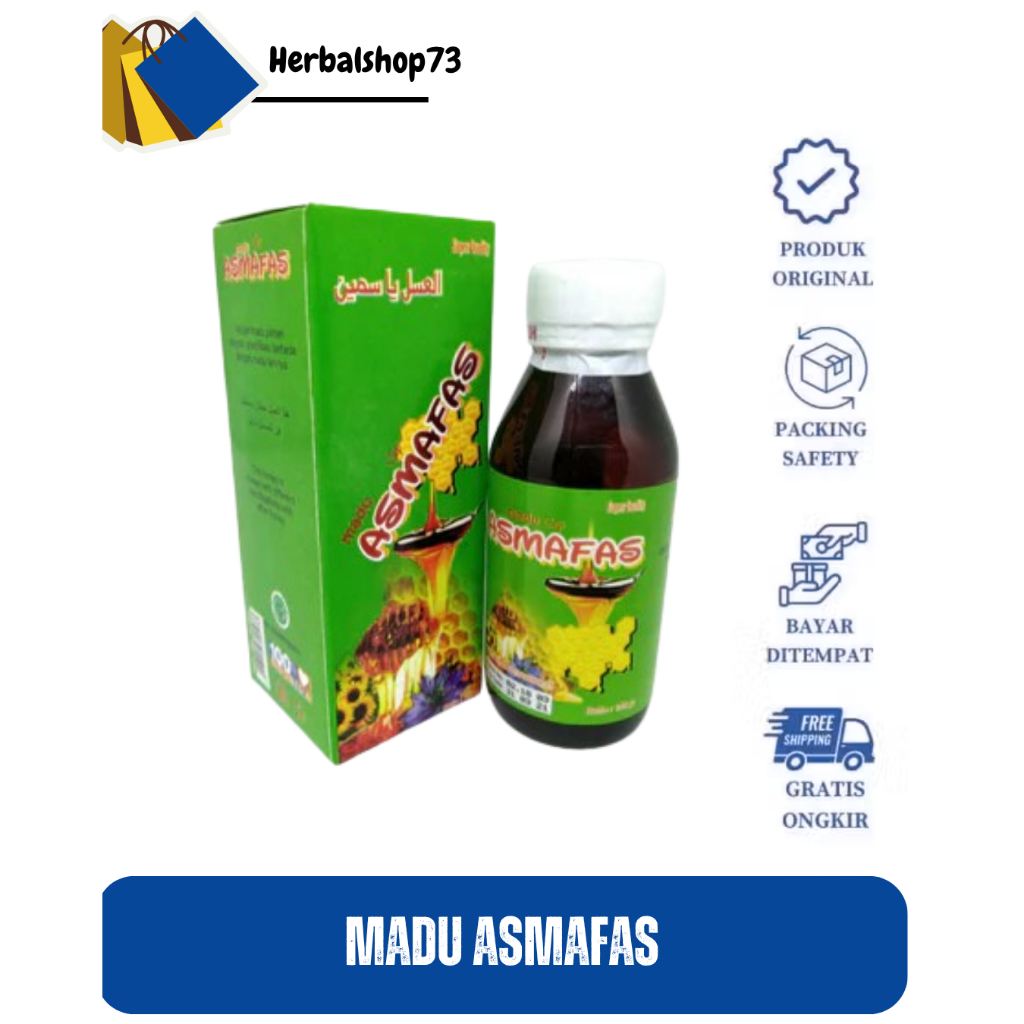 

Madu Asmafas 150gr Jasmin Food | Madu Sesak Nafas Melegakan Paru-Paru