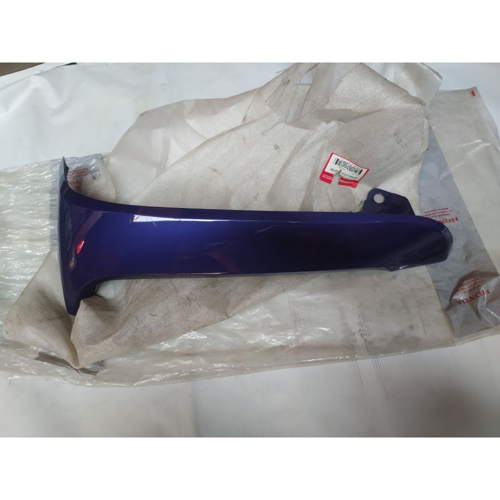 Legshield Sayap Kiri Honda SUPRA X XX Ungu FMI Original baru AHM