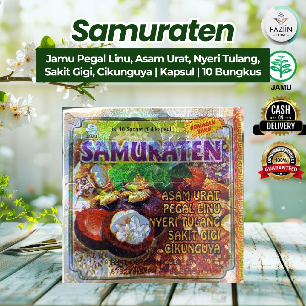 

Jamu Herbal Kapsul Untuk Pegal Linu Dan Asam Urat