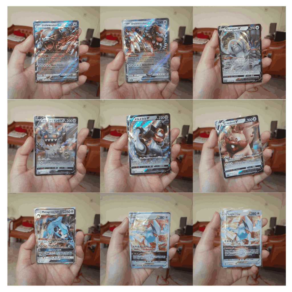 [Metal and Colorless Element] Pokemon Trading Card Game EX/GX/V/VSTAR/VMAX TCG Bahasa Indonesia(ID)/