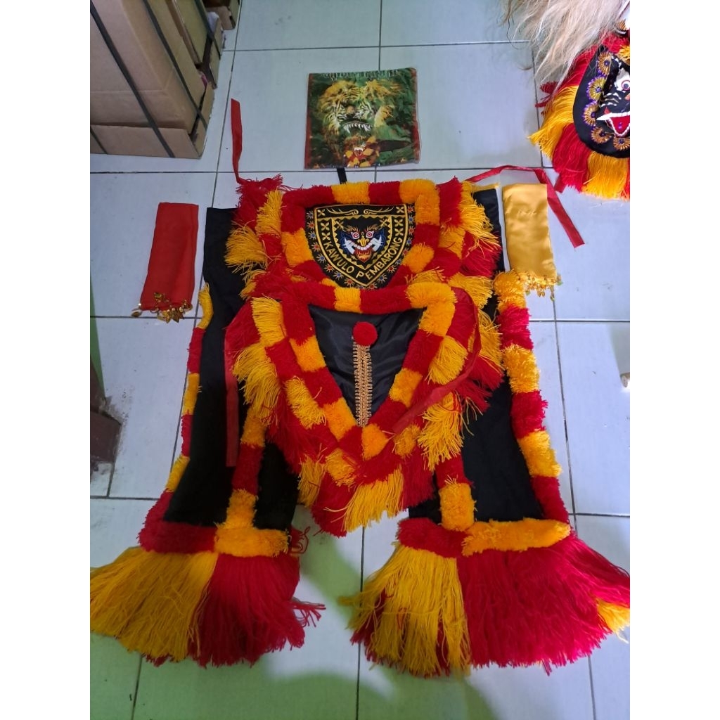 PAKAIAN REOG PONOROGO PEMBARONG SATU (1) SET