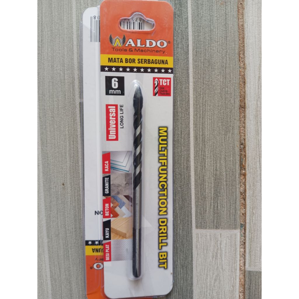 Mata bor Multifungsi 6mm Aldo Tombak