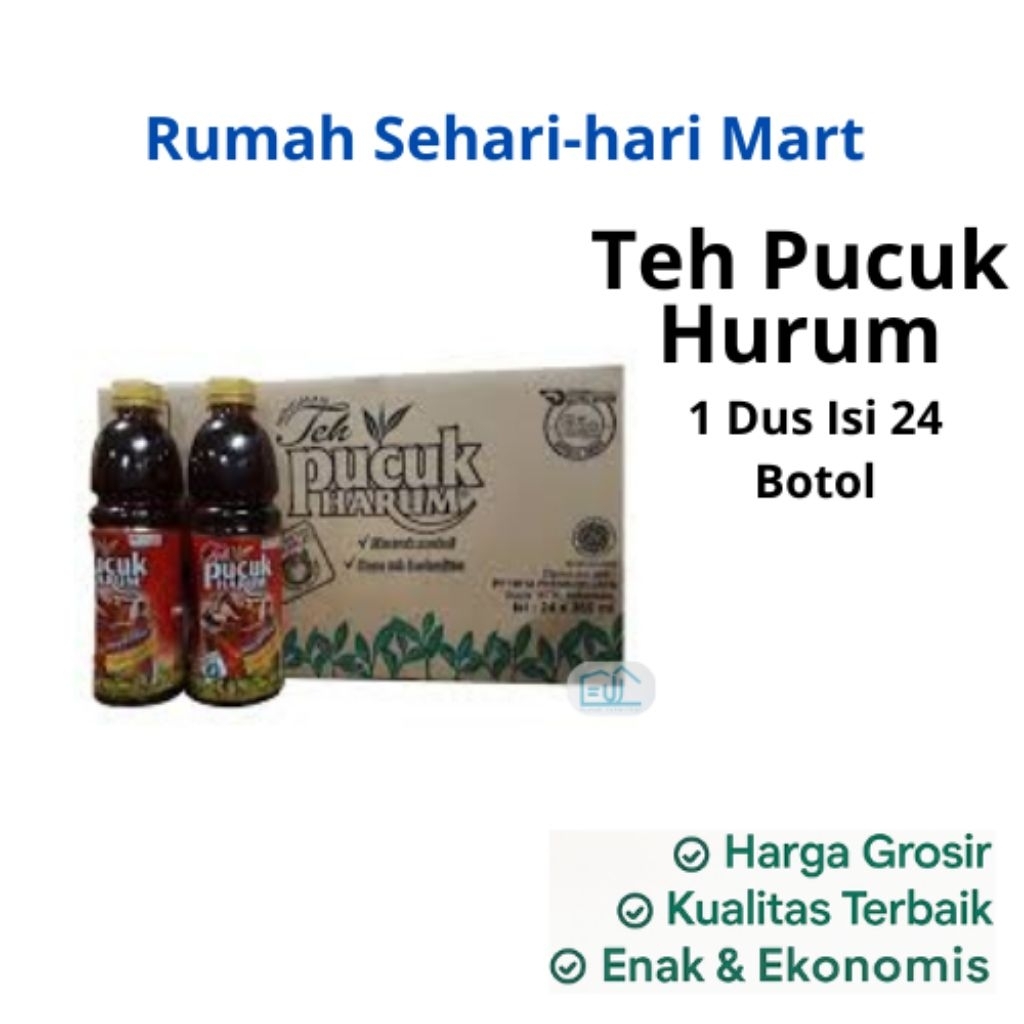 

Teh Pucuk Harum 1 Dus Isi 24 Botol – Minuman Teh Siap Minum Segar