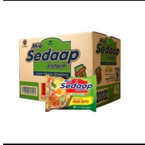 

SEDAAP SOTO 1DUS/40PCS