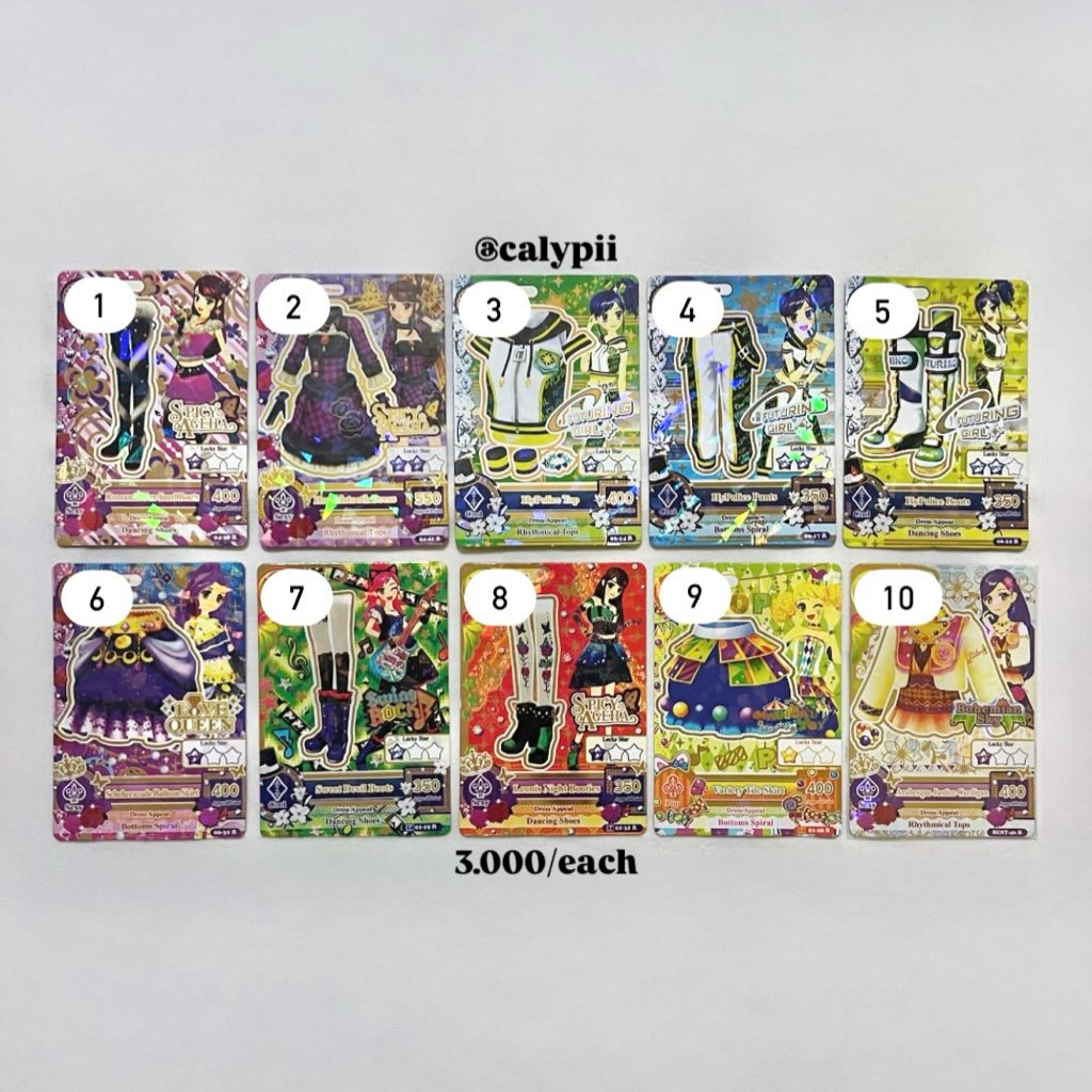 KARTU AIKATSU FAKE RARE CARD