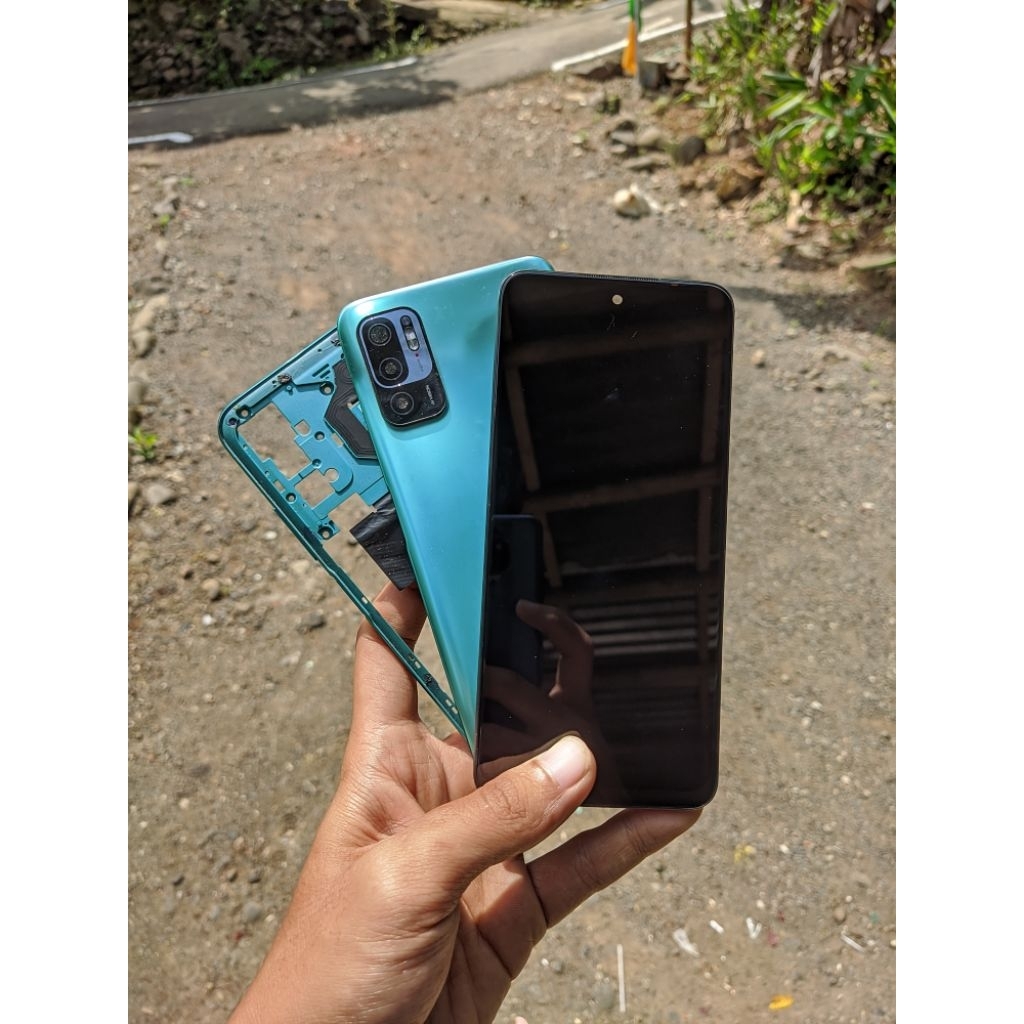 Lcd frame ori copotan Redmi Note 10 5G
