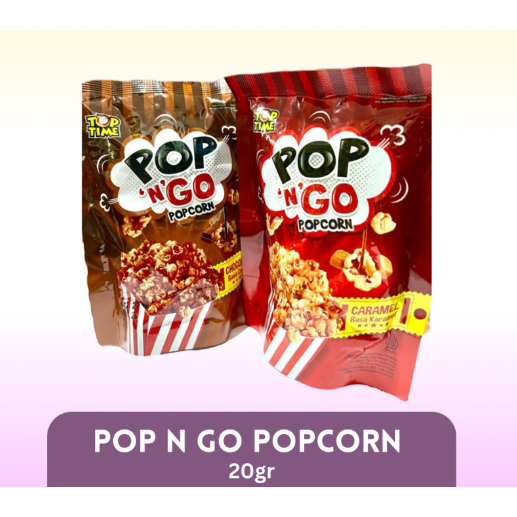 

Pop N Go Popcorn Caramel Netto 20 Gram - Crispy Chocolate Delight