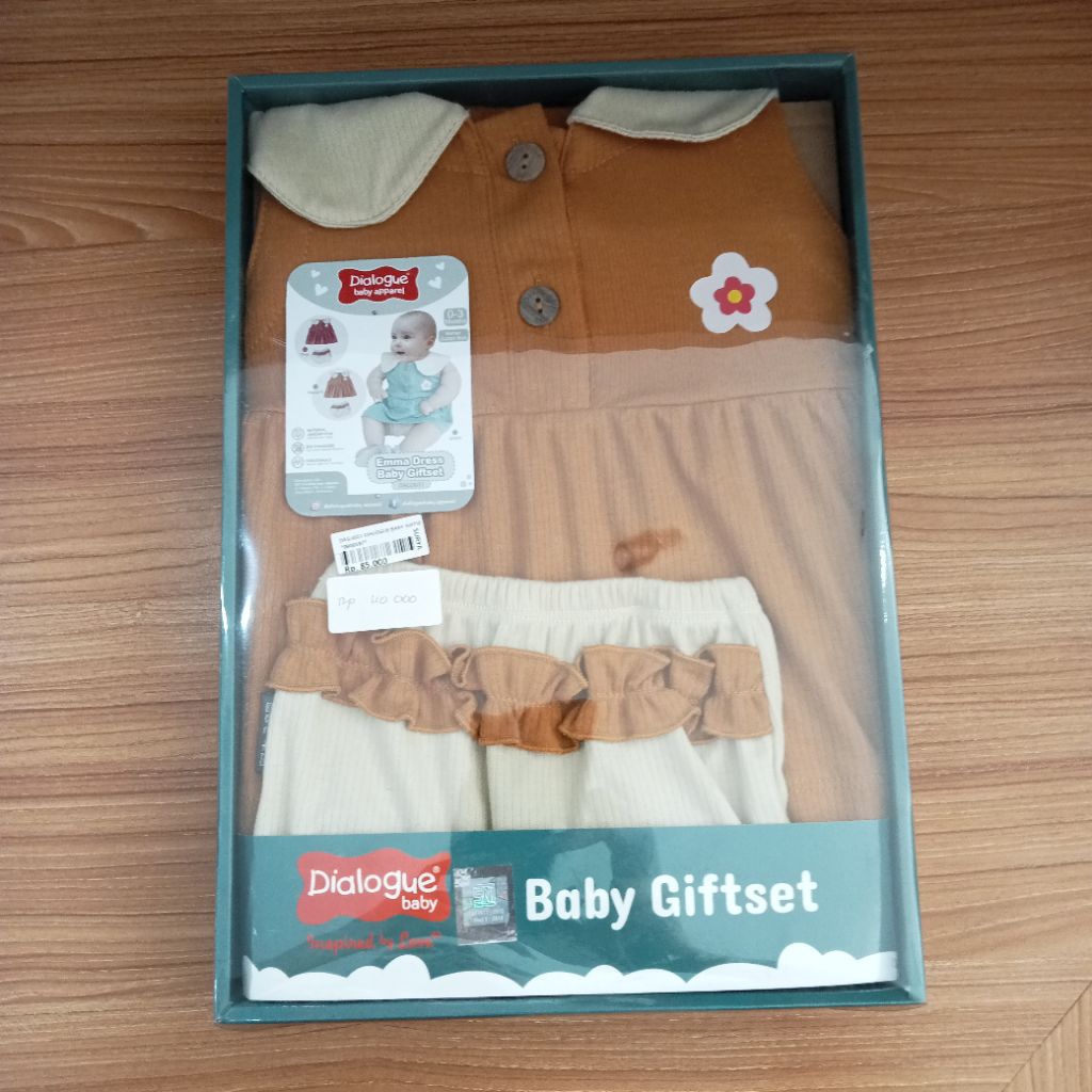 Dialogue Baby Gift set/baju baby newborn