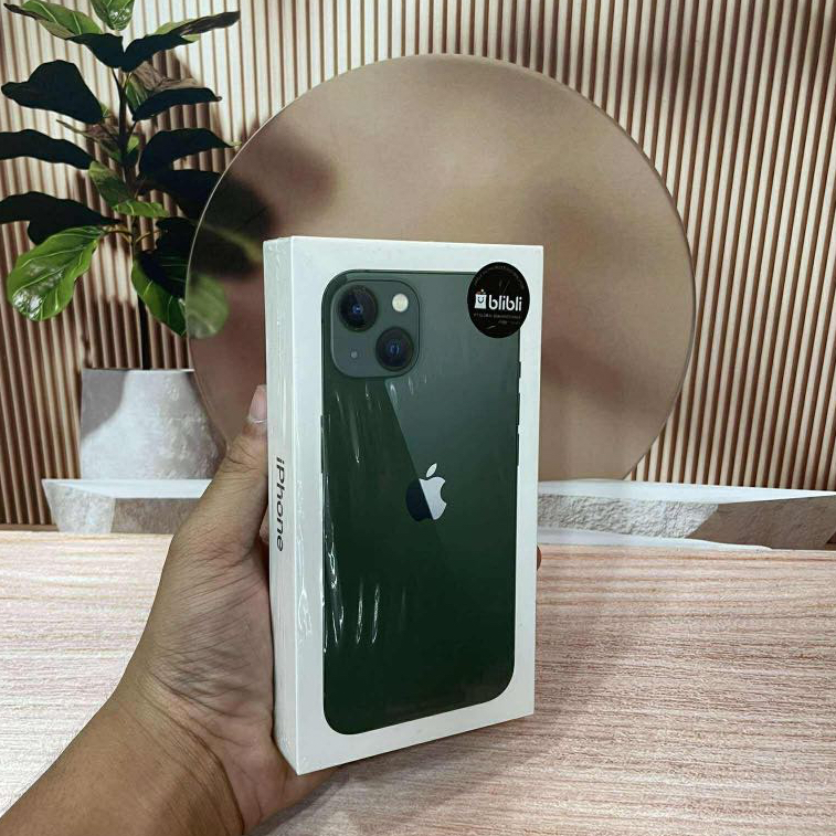 iPhone 13 128 Green New Garansi BliBli Indonesia