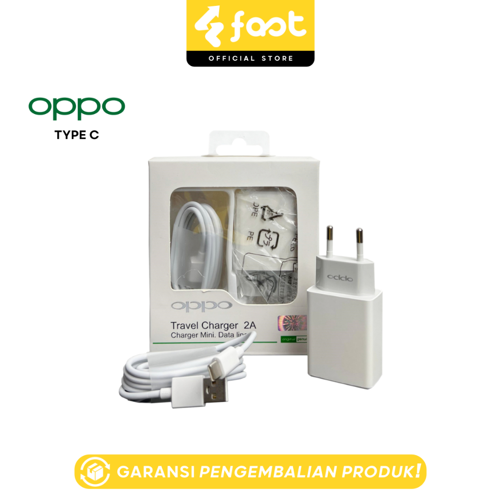 Charger Oppo Type C A9 2020 Original / Charger OPPO A9 2020