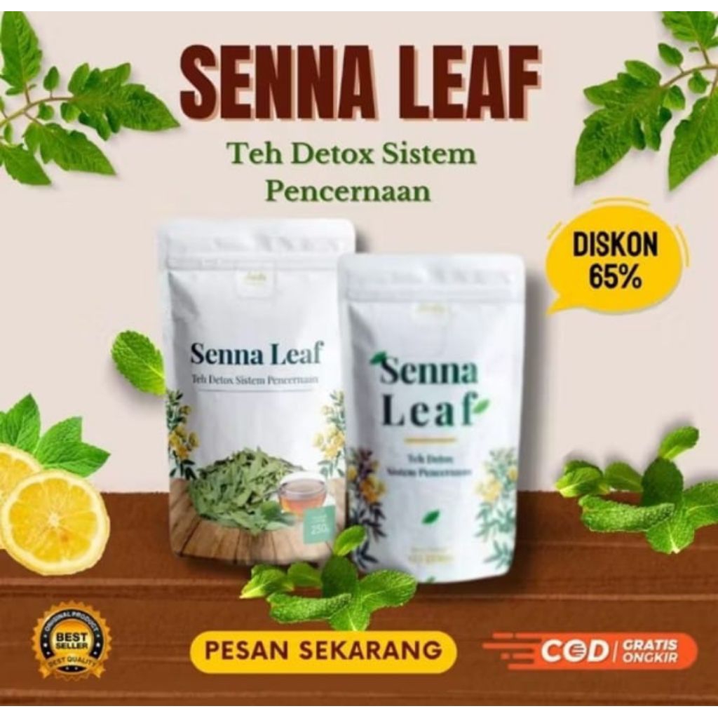 

BISA COD SENNA LEAF 125gram | Teh Pencernaan Membersihkan Usus| Teh Senna Leaf.
