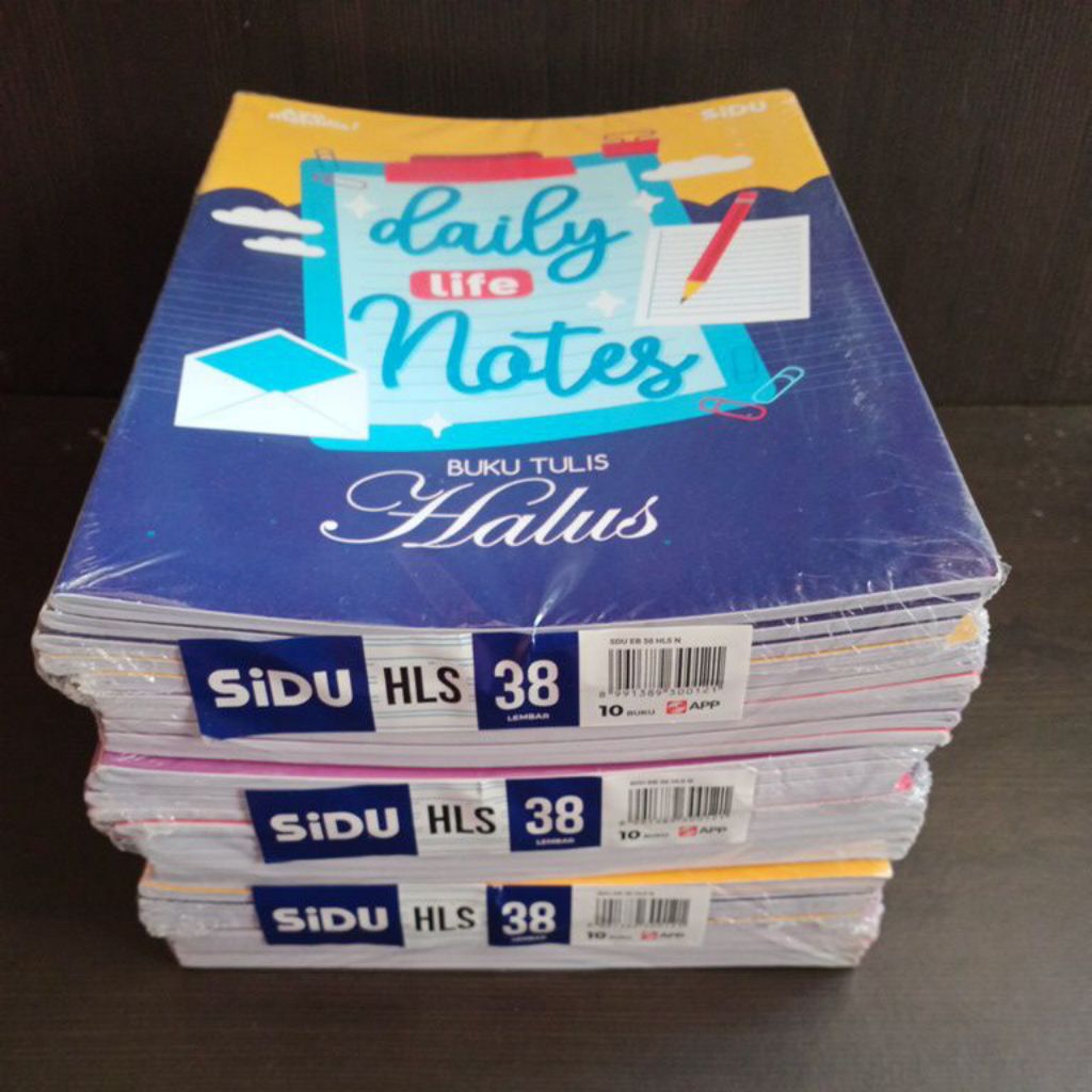 

MURAH BUKU HALUS SIDU 38 LEMBAR 1 PAK ISI 10 BUKU