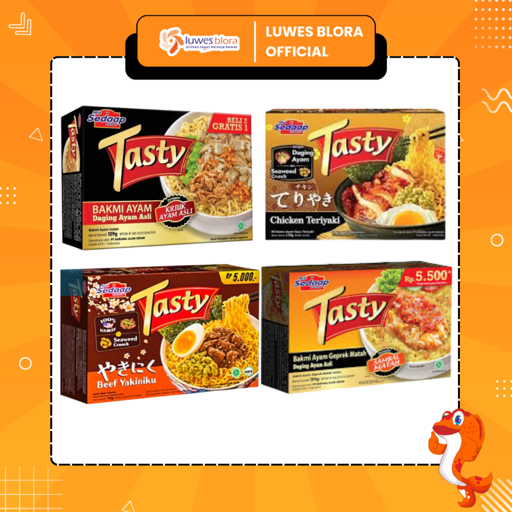 

Mie Sedaap Tasty 125gr