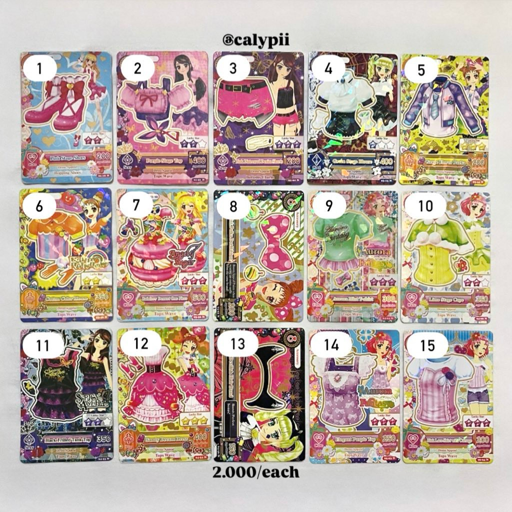 KARTU AIKATSU FAKE NORMAL CARD