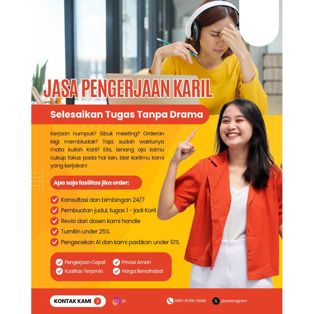 JASA PEMBUATAN KARYA ILMIAH KARIL UT