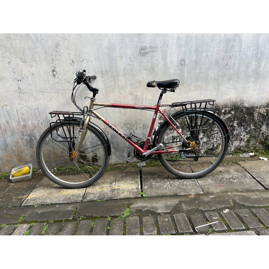 sepeda federal vintage commuter bike 26 (restorasi)