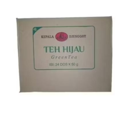 

kepala djenggot teh hijau celup 1 karton