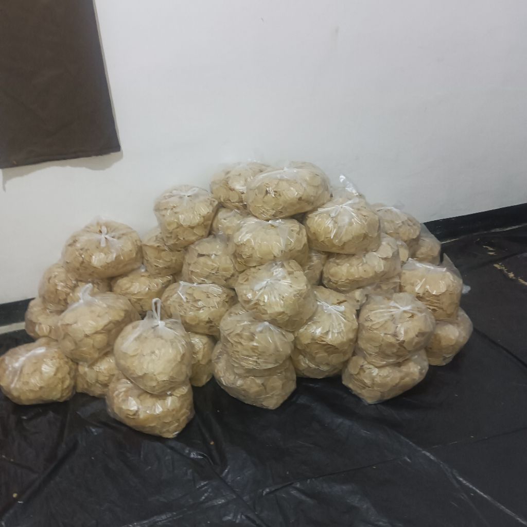 

1kg emping siap goreng ful kering sp biji2&3