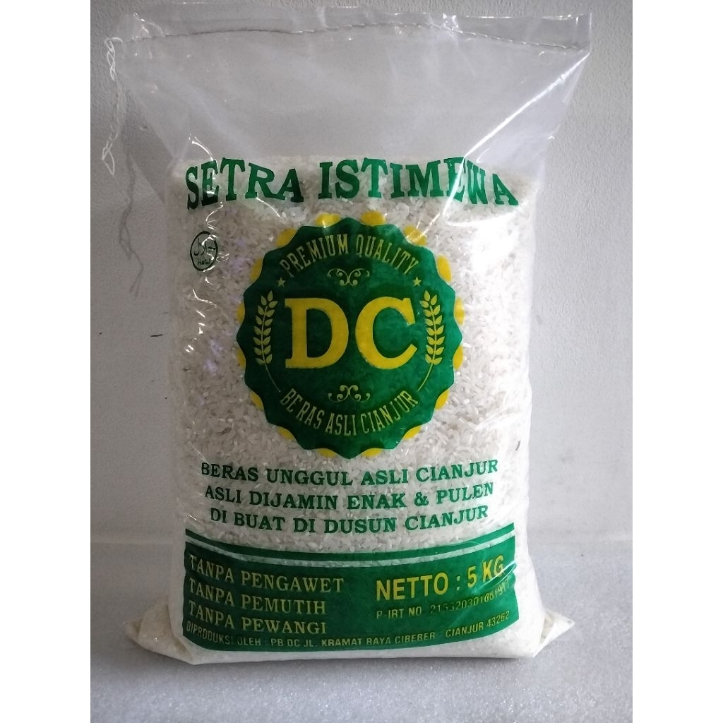 

BERAS CIANJUR ASLI 100% || PULEN & WANGI || KEMASAN 5 KG