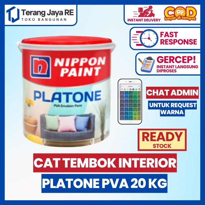 PLATONE PVA 20 KG - Cat Tembok Interior NIPPON PAINT