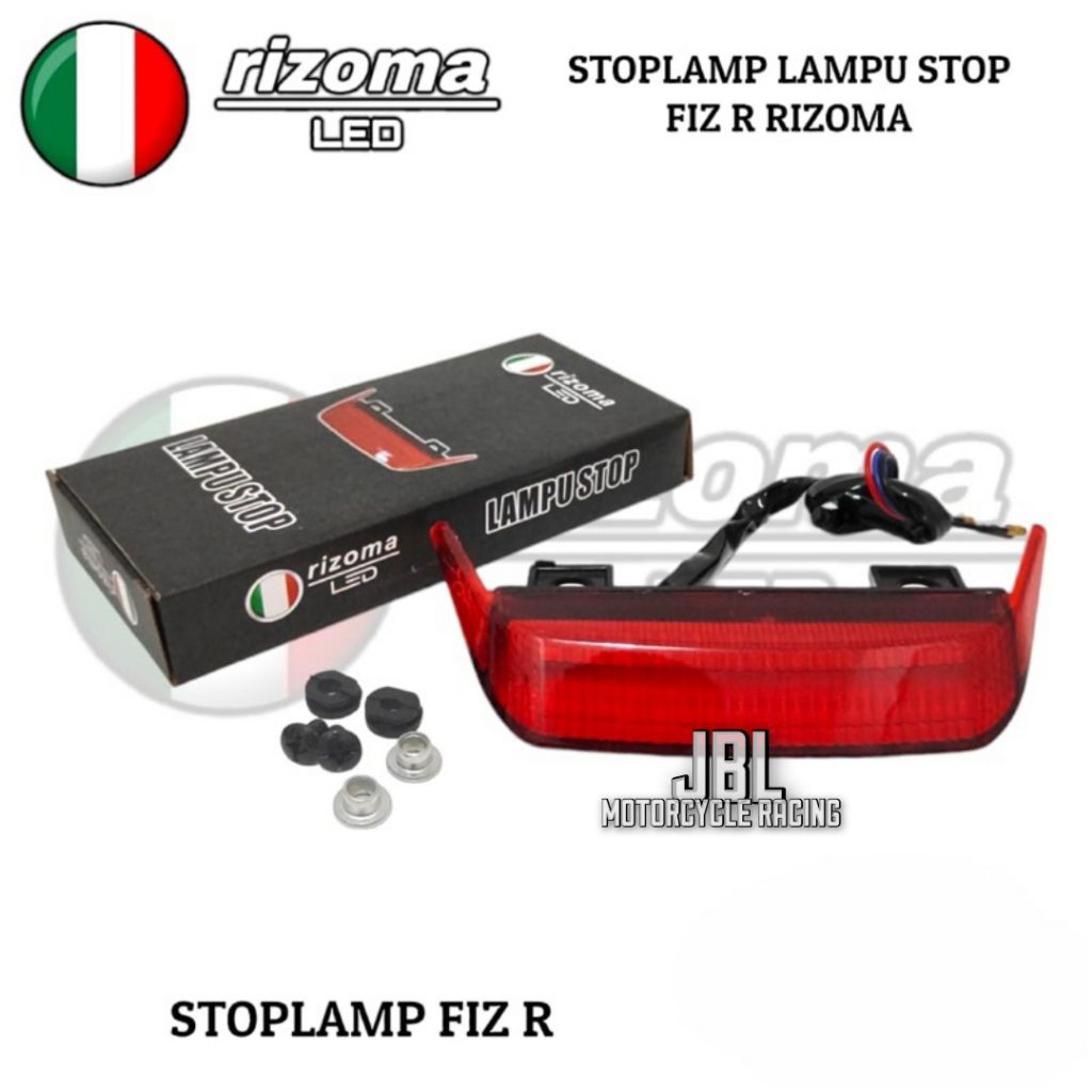 Rizoma Led Racing - Lampu Stop Stoplamp Sabit FIZR  FIZ R Force One Z R Flow/Running Original - Lamp