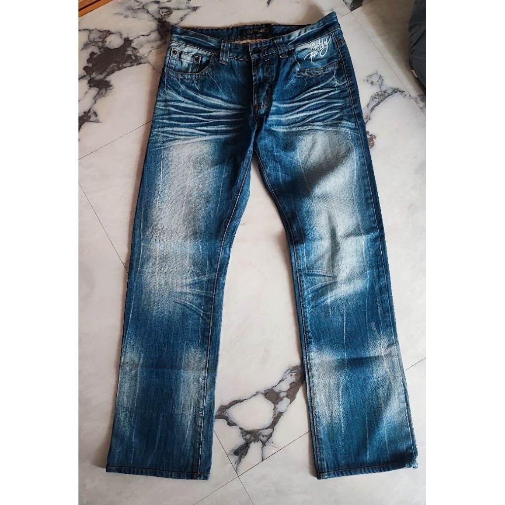 Celana Jeans Pria Ed Hardy 2nd Preloved