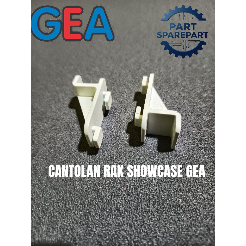 CANTOLAN / PENYANGGA RAK SHOWCASE GEA NEW ORIGINAL HARGA 1 PCS