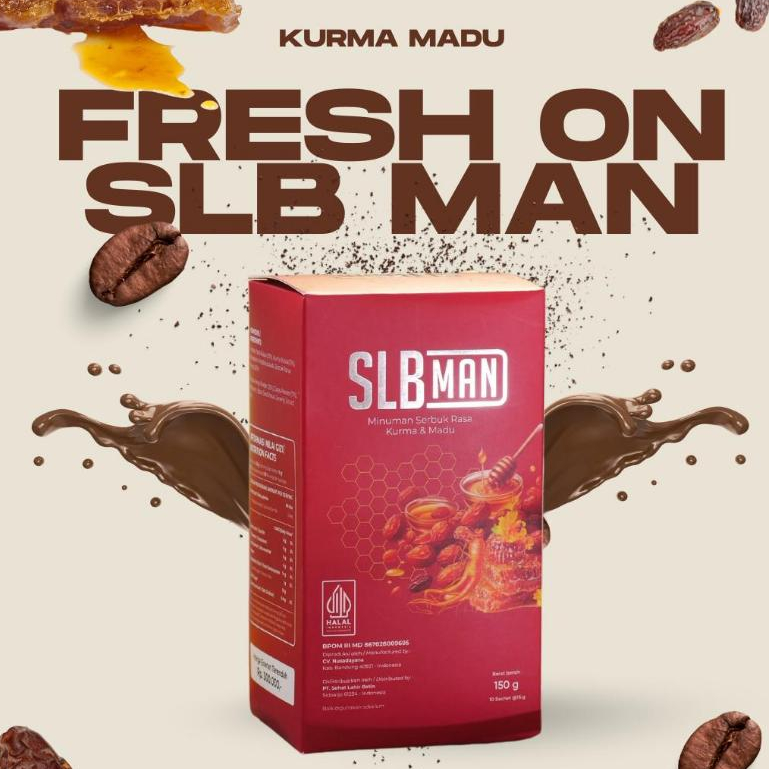 

SLB Man Serbuk Gingseng Isi 10 Sachet - Slb Man Bpom 1 BOX 10 Sachet