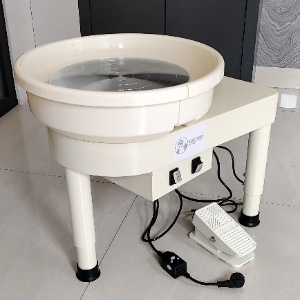 

Anatoly 12kg Electric Pottery Wheel – Adjustable Legs, Speed & Rotation