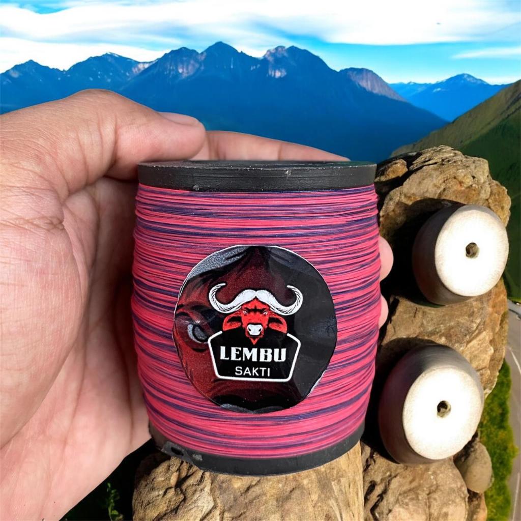 Gelasan Mambo Layangan Lembu Sakti Super Tajam 1000Yard Senar 0.23 Satuan Kuat Warna Warni