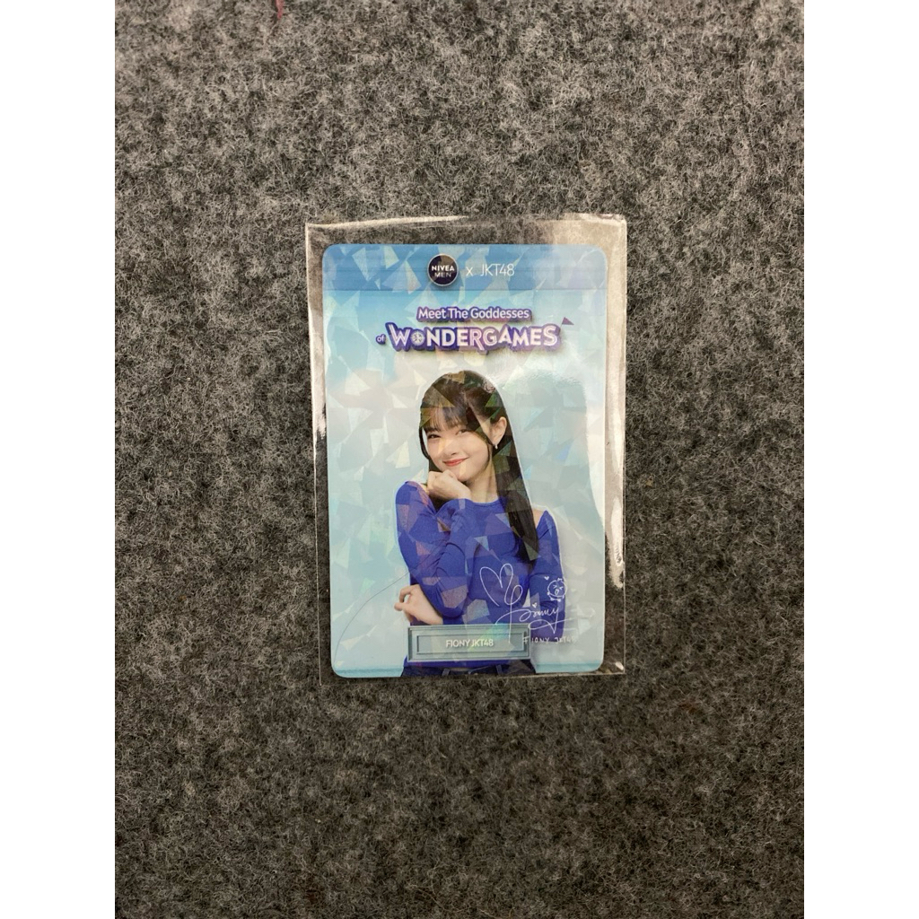 Photocard PC JKT48 Fiony Wondergames Nivea OFC RARE