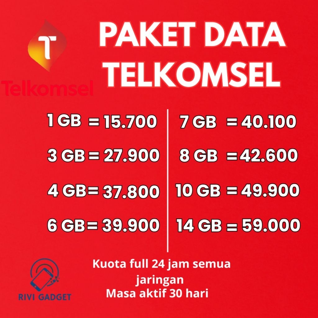PROMO PAKET DATA TELKOMSEL SEMUA WILAYAH