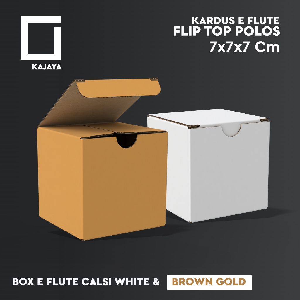 

Box Kardus 7x7x7 Cm Kemasan Gelas Lilin Aromatik Perhiasan Sabun Aksesori Keramik Flip Top Tuck End