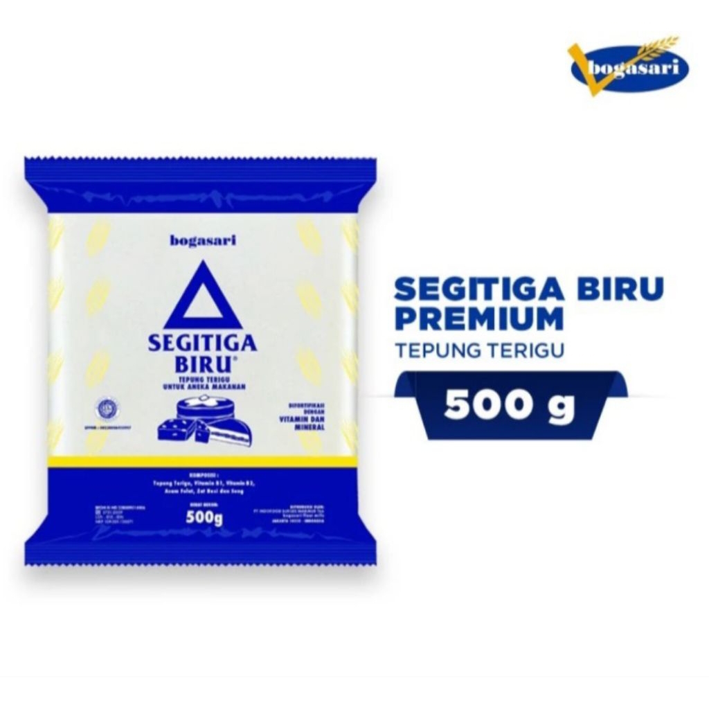 

Tepung terigu SEGITIGA BIRU 500G