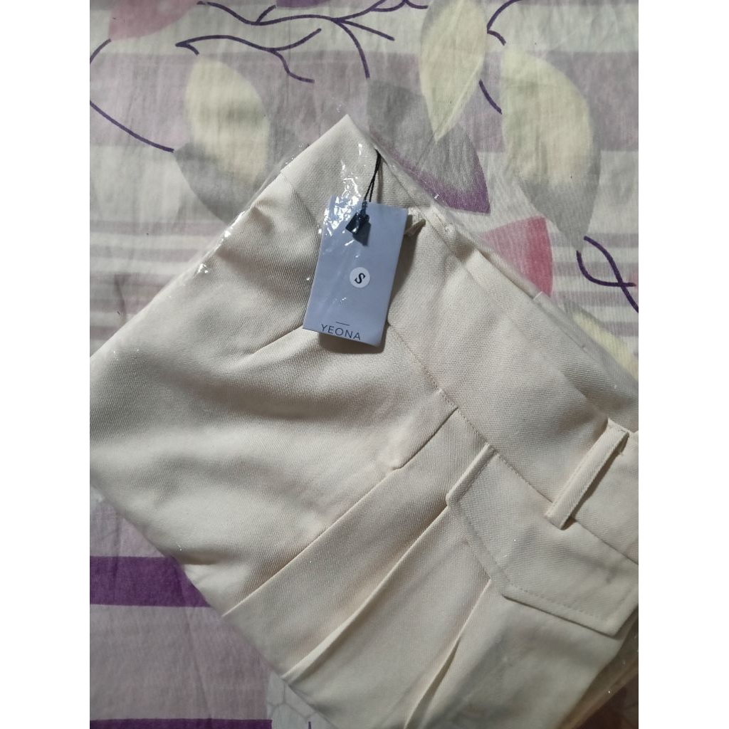 preloved oro pants yeona ivory