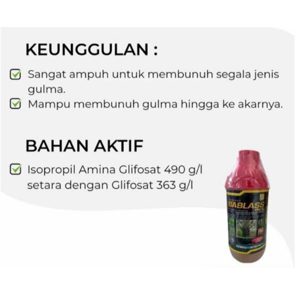 BABLAS*HerbisidaPembasmiGulma