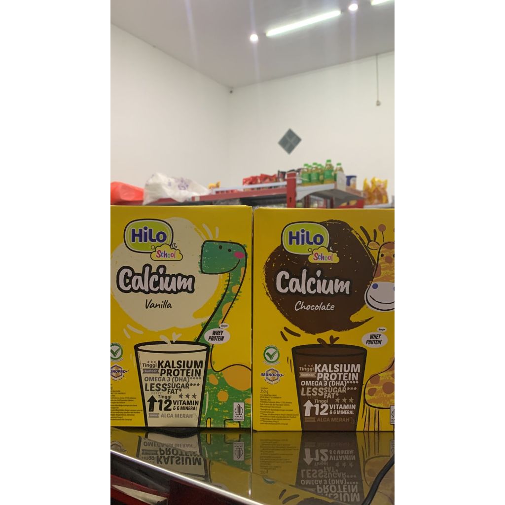 

HILO SCHOOL Chocolate / Vanila Kemasan 250gram
