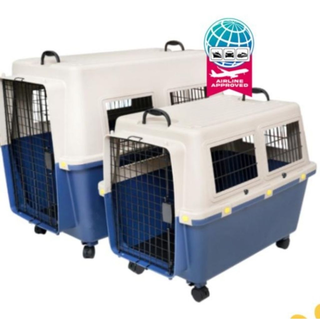 Kennel Box Pet Crate Cargo Travelling Anjing Besar KN 705 Premium Quality 100x66.5x83.5cm