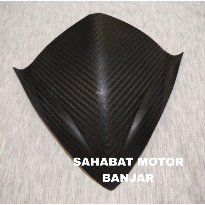 Visor beat fi  2012-2015 - windhsield beat lama injeksi karbon / visor beat fi 2015