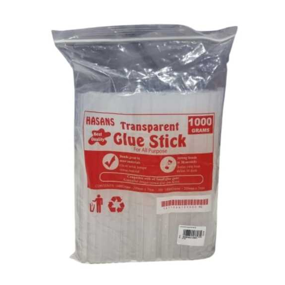

LEM LILIN HASANS KECIL / LEM LILIN KECIL / GLUE STICK MERK HASANS - TRANSPARANT GLUE STICK