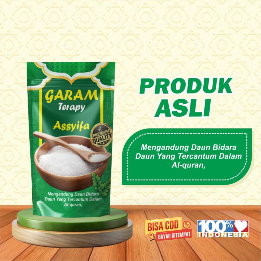 

garam terapy assyifa 50gr beli3 gratis 1