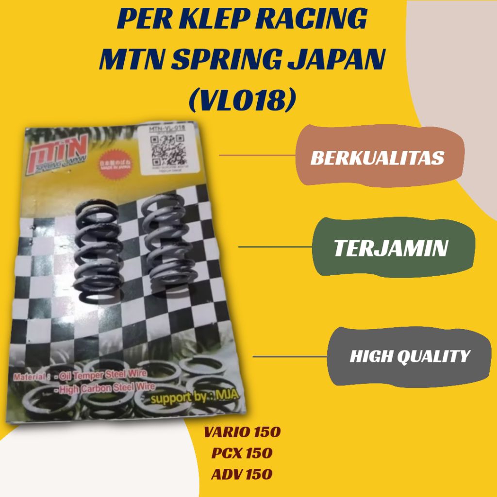 PER KLEP MTN VL018 VARIO PCX ADV 150 ORIGINAL MTN SPRING JAPAN