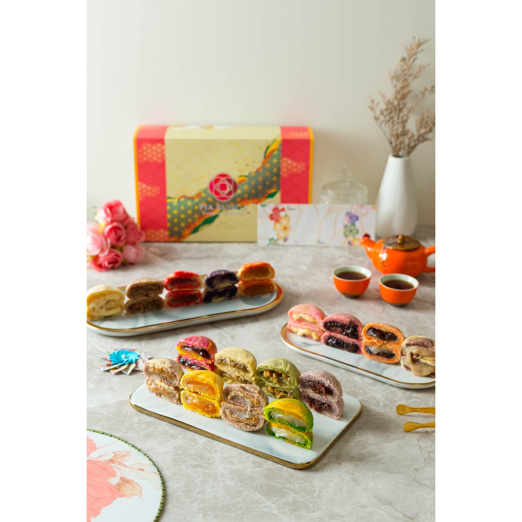 

Pia Enak Unik Mochi Bunga Mawar Osmanthus Melati PREMIUM Quality Pia Bunga Gading Serpong