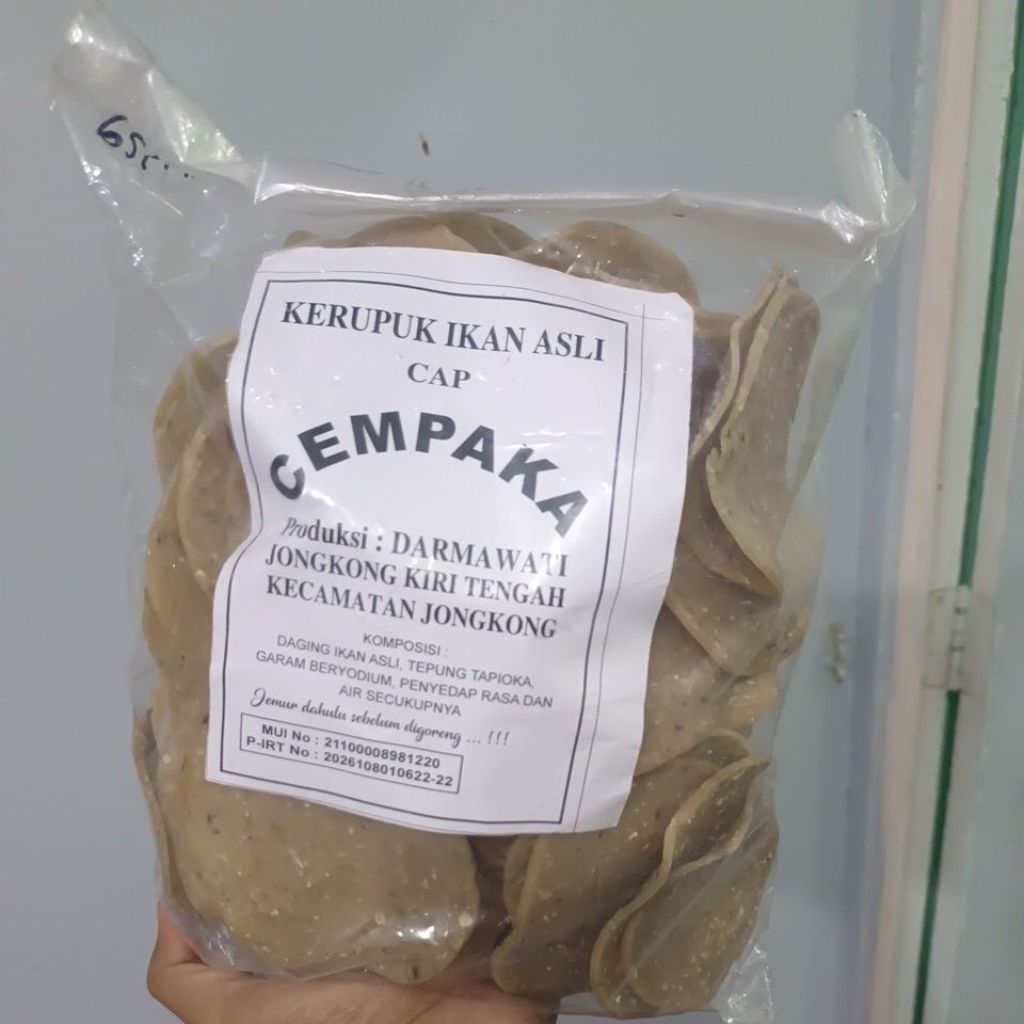 

(1KG) KERUPUK IKAN ASLI CAP CEPAKA ASLI PUTTUSIBAU