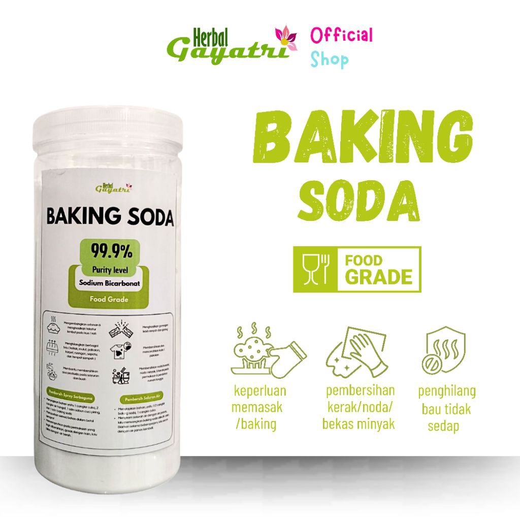 

Baking Soda / Soda Kue / Sodium Bicarbonat
