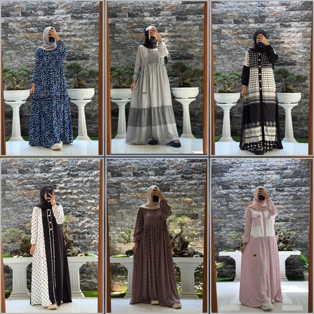 DRESS ORI NADHEEFA STORE TERBARU